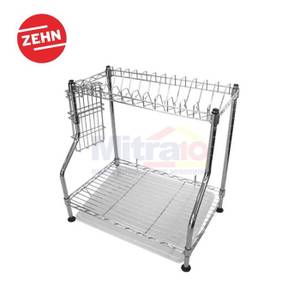 Zehn Rak Piring Cj-C1140 Chrome Adjustable 