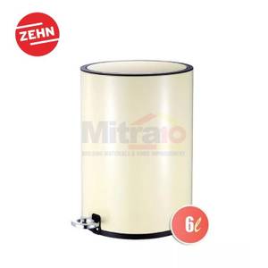 Zehn Tempat Sampah 6 Liter Pedal Cream