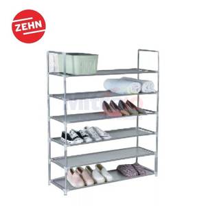 Zehn Rak Sepatu 6 Tingkat SR-624 Abu