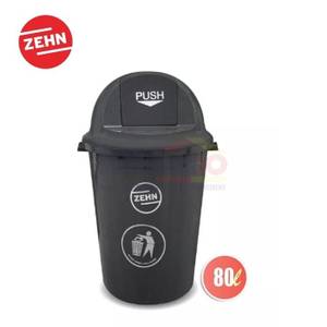 Zehn Tempat Sampah Plastik HH-BIN80A Abu