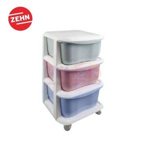 Zehn Rak Laci Plastik Susun 3 Tingkat GHR-939
