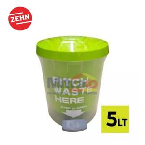 Zehn Step Trash Bin - Color - S - 5L 2847 Green