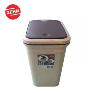 Zehn Tempat Sampah G2720 10 Liter Beige-Coklat Kopi