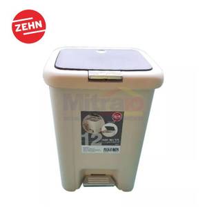 Zehn Tempat Sampah G2010 12 Liter Beige-Coklat Kopi