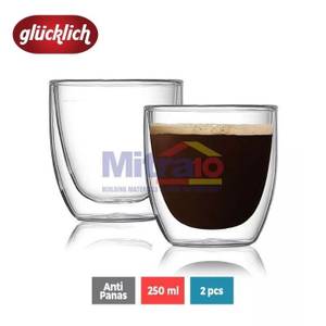 Glucklich Gelas Anti Panas DWG-250 250Ml