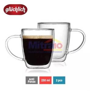 Glucklich Gelas Anti Panas DWGH-230 230Ml