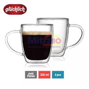 Glucklich Gelas Anti Panas DWGH-250 250Ml