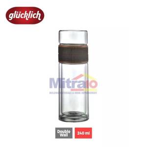 Glucklich Botol Minum Penyaring Teh KD-347240 240Ml