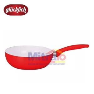 Glucklich Deep Wok LY-SP0024 24 Cm Merah