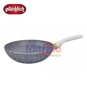 Glucklich Frypan Wajan Penggorengan LY-W0030A 30 Cm Abu