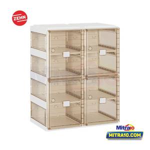 Zehn Kotak Sepatu ST2-D4 2 Baris 4 Pintu 4 Lapis (8 Kisi)  