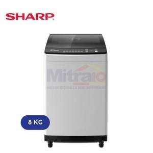 Sharp Mesin Cuci 1 Tabung Atas ES-M8000T-GG 8 Kg Putih
