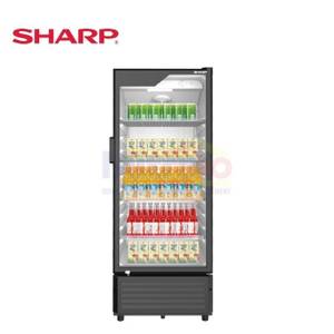 Sharp Lemari Pendingin SCH-250FS 250 Liter Hitam