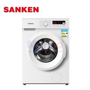 Sanken Mesin Cuci 1 Tabung Depan 6KG SFL-7200 6 Kg Putih