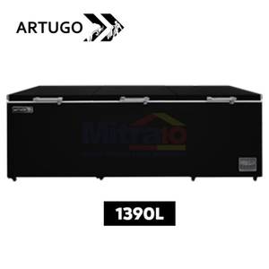 Artugo Chest Freezer CF1433N 1390 Liter Hitam