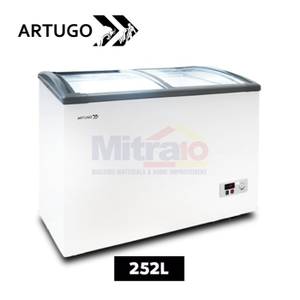 Artugo Display Cooler SH-265P 252 Liter Putih