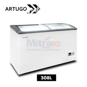 Artugo Display Cooler SH-365P 308 Liter Putih