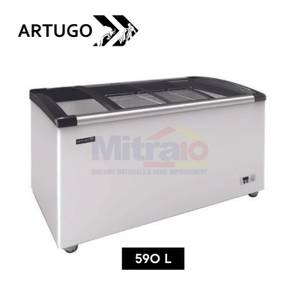 Artugo Display Cooler SH-600S 590 Liter Putih
