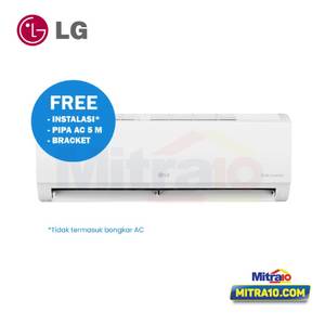 LG AC Split 2 PK T18EV5 Inverter Include Pipa+Bracket