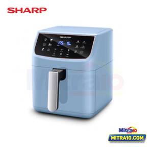 Sharp Air Fryer Digital KF-DP55BL 5.5 Liter Biru
