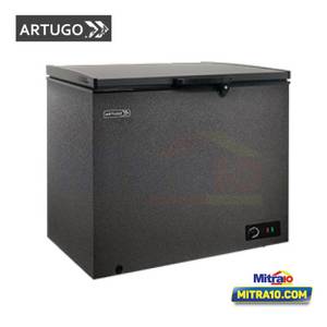 Artugo Chest Freezer CF 391 AS 360 Liter Premium Black Stone Color 