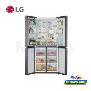 LG Kulkas Multi door 470 Liter GC-FB47FFQAB Matte Black