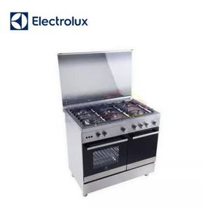 Electrolux Kompor Freestanding 5 Tungku EKG9686X-2 90 Cm Hitam