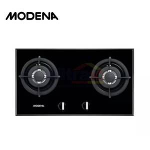 Modena Kompor Tanam Kaca 2 Tungku BH 1725 Hitam