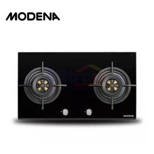 Modena Kompor Tanam Kaca 2 Tungku BH 2723 Hitam