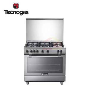 Tecnogas Kompor Gas Oven Stainless Free Standing 5 Tungku N3X96G5VC 