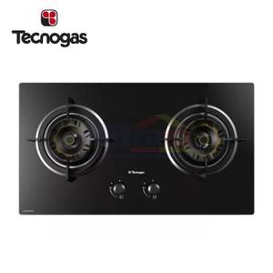 Tecnogas Kompor Tanam Kaca 3 Tungku H73VAEFBG 70 Cm Hitam