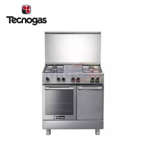 Tecnogas Kompor Freestanding 4 Tungku Stainless N3X8BG4E 90 Cm