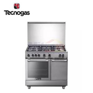Tecnogas Kompor Freestanding 4 Tungku Stainless N3X9BG5VC 90 Cm