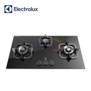 Electrolux Kompor Tanam Kaca 3 Tungku EGT7838CK 70 Cm Hitam