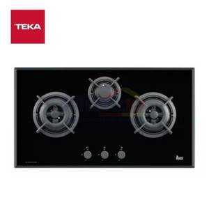 Teka Kompor Tanam Kaca 3 Tungku 40231203 GVI LUX 86 Hitam