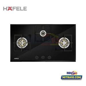 Hafele Kompor Tanam 3 Tungku 538.66.357 78 x 45 cm Hitam