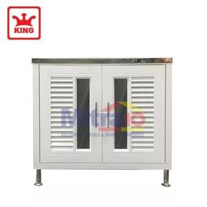 King Meja Kabinet Dapur TS-2NU-IR 78x88.5 x54 Cm Putih
