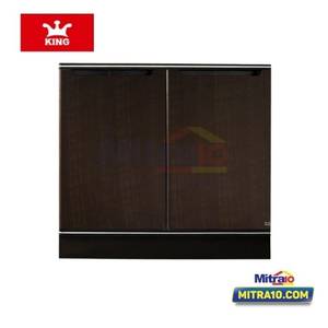 King Lemari Kabinet Bawah Dapur Dua Pintu 1E-RO-PK-OA-2C Coklat
