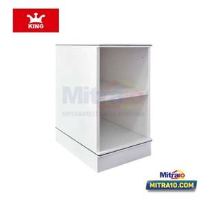 King Rak Kabinet Bawah Dapur 40 cm 1E-RO-PK-S40 Putih