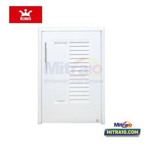 King Pintu Kabinet Bawah Dapur Satu Pintu Gas 1N-G57-IR Nova Putih