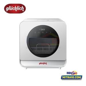 Glucklich Mesin Cuci Piring Portabel 5L GLX503WH Putih