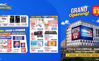 Grand Opening Mitra10 Tenth Avenue Bandung | 13-16 Maret 2025