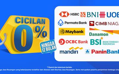 Promo Bank Cicilan 0% Mitra10