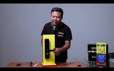 Panduan Lengkap Pemasangan Kunci Digital Solid Gradino SDL 1011 BL