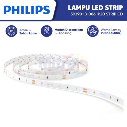 Jual Philips Strip 593901 31086 IP20 STRIP CD 1 Roll 50M Putih