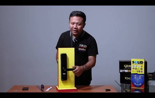 Panduan Lengkap Pemasangan Kunci Digital Solid Gradino SDL 1011 BL